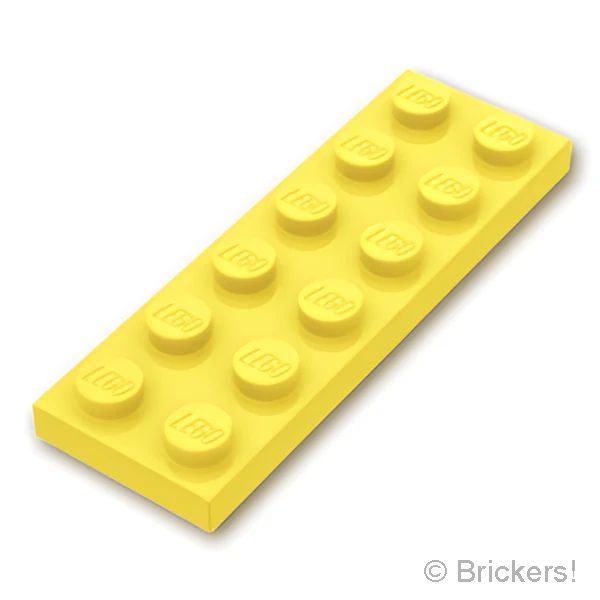 LEGO® パーツ 6175294 プレート 2 x 6：[Bt,Lt Yellow / ブライトライトイエロー] 3795-226 の商品ページ｜レゴ®パーツ バラ売りのブリッカーズ
