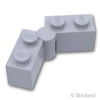 ヒンジ ブロック 1 x 4 - セット：[Light Bluish Gray / グレー]