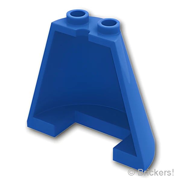 LEGO® パーツ 6440085 コーン ハーフ 4 x 2 x 3：[Blue / ブルー] 38317-023 
