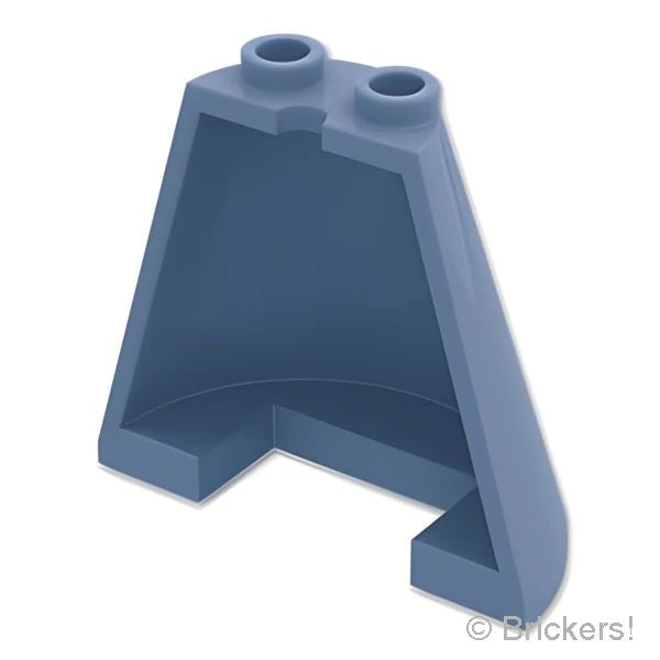 LEGO® パーツ 6488218 コーン ハーフ 4 x 2 x 3：[Sand Blue / サンドブルー] 38317-135 