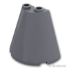 コーン ハーフ 4 x 2 x 3：[Dark Bluish Gray / ダークグレー]