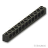 テクニック ブロック 1 x 12 - 11ホール：[Black / ブラック]