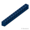テクニック ブロック 1 x 12 - 11ホール：[Dark Blue / ダークブルー]