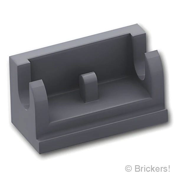 LEGO® パーツ 4211066 ヒンジ ベース 1 x 2：[Dark Bluish Gray / ダークグレー] 3937-199 の商品ページ｜レゴ®パーツ バラ売りのブリッカーズ
