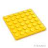 プレート 6 x 6：[Yellow / イエロー]