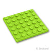 プレート 6 x 6：[Lime / ライム]