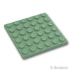 プレート 6 x 6：[Sand Green / サンドグリーン]