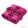 テクニック ピンコネクター ブロック - リフトアーム 1 x 3 x 3：[Magenta / マゼンタ]