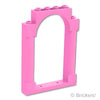 ドア フレーム 1 x 6 x 7 ラウンドピラー＆トップアーチ：[Bright Pink / ブライトピンク]