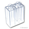 デュプロ ブロック 1 x 2 x 2：[Tr,Clear / トランスクリアー]