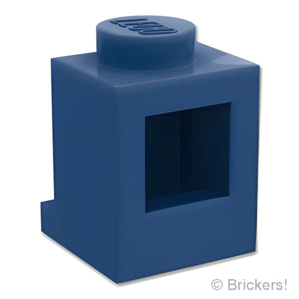 LEGOR パーツ 4183015/6251247 ブロック 1 x 1 - ヘッドライト：[Dark Blue / ダークブルー] 4070-140 の商品ページ｜レゴRパーツ バラ売りのブリッカーズ