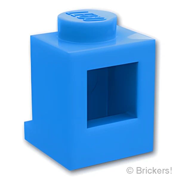 LEGOR パーツ 6345712 ブロック 1 x 1 - ヘッドライト：[Dark Azure / ダークアズール] 4070-321 の商品ページ｜レゴRパーツ バラ売りのブリッカーズ