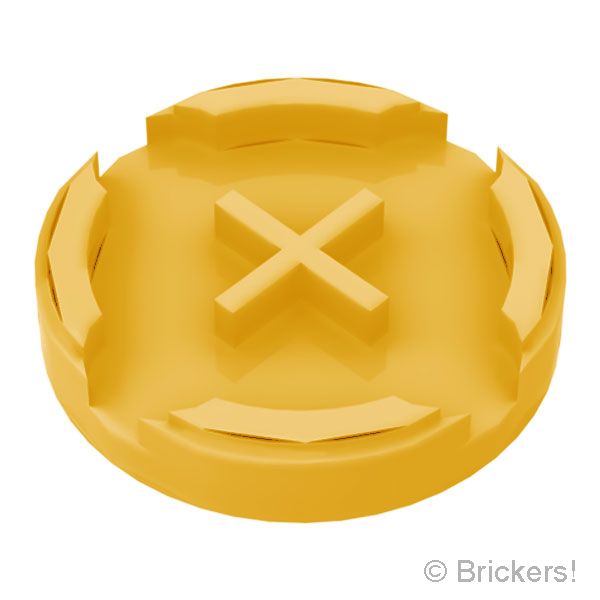 LEGO® パーツ 4579099 タイル ラウンド 2 x 2：[Pearl Gold / パールゴールド] 4150-297 