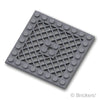 プレート 8 x 8 - グリッド：[Dark Bluish Gray / ダークグレー]