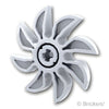 プロペラ 5L - 8ブレード：[Flat Silver / フラットシルバー]