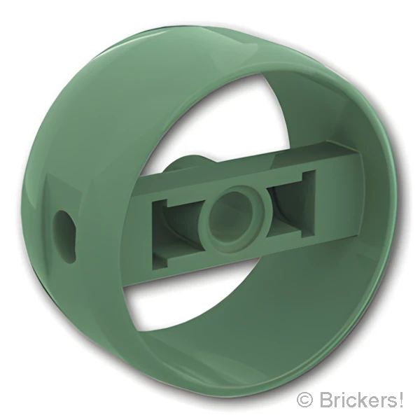 LEGOR パーツ 6430030/6449849 シリンダー 4 x 4 x 1 2/3 - センターバー -：[Sand Green / サンドグリーン] 41531-151 の商品ページ｜レゴRパーツ バラ売りのブリッカーズ