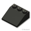 スロープ 33° 3 x 3：[Black / ブラック]