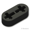 テクニック リフトアーム 薄型 1 x 2 - 軸穴：[Black / ブラック]