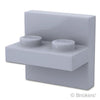 ブラケット 2 x 2 - 1 x 2 - センター：[Light Bluish Gray / グレー]