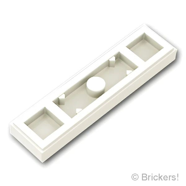 LEGOR パーツ 6249091 プレート 1 x 4 - エッジスタッド 溝付き：[White / ホワイト] 41740-001 の商品ページ｜レゴRパーツ バラ売りのブリッカーズ
