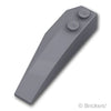 ウェッジ 6 x 2 - 右：[Dark Bluish Gray / ダークグレー]
