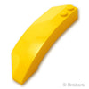 ウェッジ 8 x 3 x 2 - 右 オープン：[Yellow / イエロー]