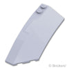 ウェッジ 8 x 3 x 2 - 左 オープン：[Light Bluish Gray / グレー]