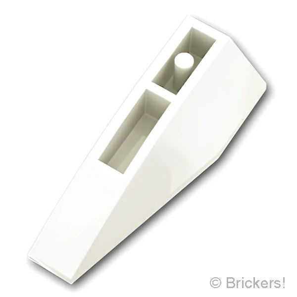 LEGOR パーツ 4161260/6175337/6268055/6375977 ウェッジ インバート 6 x 2 -右：[White / ホワイト] 41764-001 の商品ページ｜レゴRパーツ バラ売りのブリッカーズ