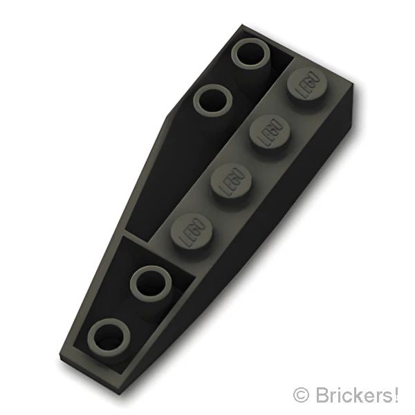 LEGOR パーツ 4161266/6468984 ウェッジ 6 x 2 - 右 反転：[Black / ブラック] 41764-026