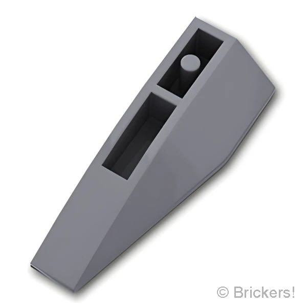 LEGOR パーツ 4210785/4662198 ウェッジ インバート 6 x 2 -右：[Dark Bluish Gray / ダークグレー] 41764-199 の商品ページ｜レゴRパーツ バラ売りのブリッカーズ
