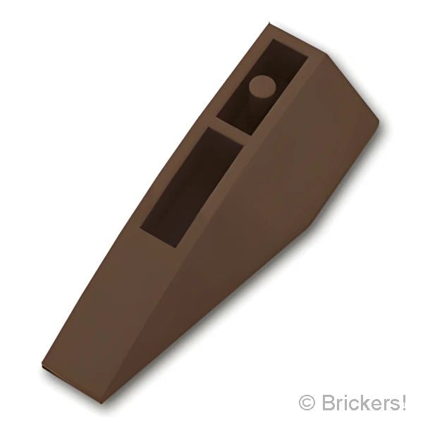LEGOR パーツ 6179807 ウェッジ インバート 6 x 2 -右：[Dark Brown / ダークブラウン] 41764-308 の商品ページ｜レゴRパーツ バラ売りのブリッカーズ