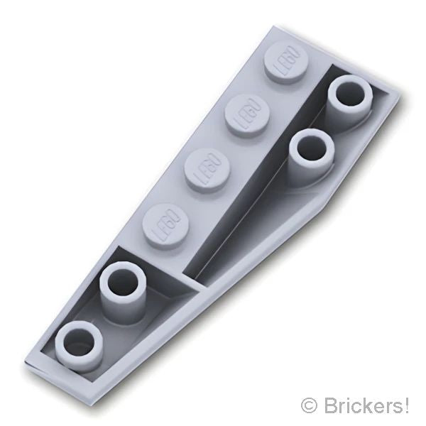 LEGOR パーツ 4260934 ウェッジ 6 x 2 - 左 反転：[Light Bluish Gray / グレー] 41765-194