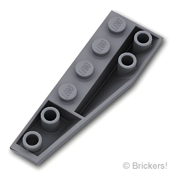 LEGOR パーツ 4210786/4662199 ウェッジ 6 x 2 - 左 反転：[Dark Bluish Gray / ダークグレー] 41765-199