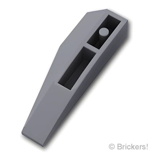 LEGOR パーツ 4210786/4662199 ウェッジ インバート 6 x 2 -左：[Dark Bluish Gray / ダークグレー] 41765-199 の商品ページ｜レゴRパーツ バラ売りのブリッカーズ