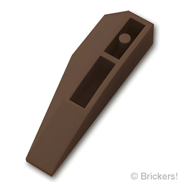 LEGOR パーツ 6179808 ウェッジ インバート 6 x 2 -左：[Dark Brown / ダークブラウン] 41765-308 の商品ページ｜レゴRパーツ バラ売りのブリッカーズ