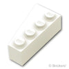 ウェッジ 4 x 2 - 右：[White / ホワイト]
