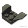 ビークル カー マッドガード 2 x 4 - フレア：[Black / ブラック]