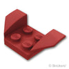 ビークル カー マッドガード 2 x 4 - フレア：[Dark Red / ダークレッド]