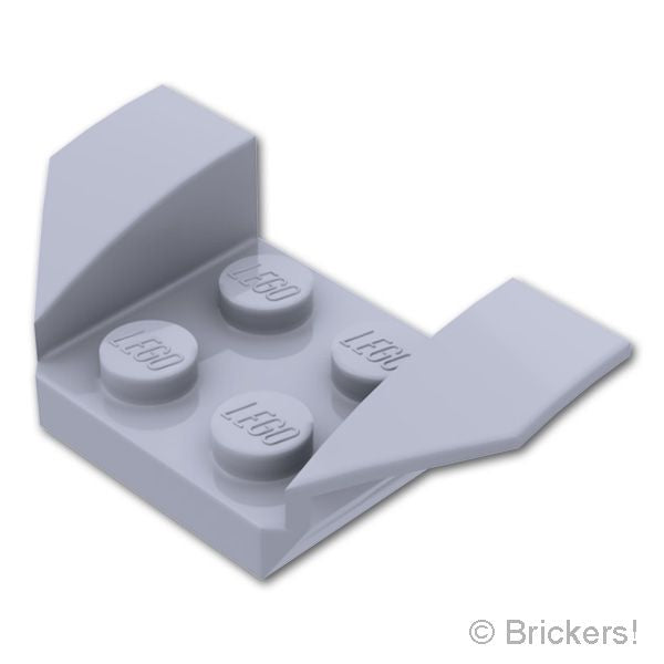LEGO® パーツ 4211738/6547872 ビークル カー マッドガード 2 x 4 - フレア：[Light Bluish Gray / グレー] 41854-194 