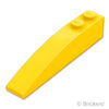 スロープ カーブ 6 x 1：[Yellow / イエロー]