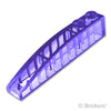 スロープ カーブ 6 x 1：[Tr,Purple / トランスパープル]