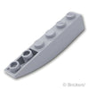 スロープ インバート カーブ 6 x 1：[Light Bluish Gray / グレー]