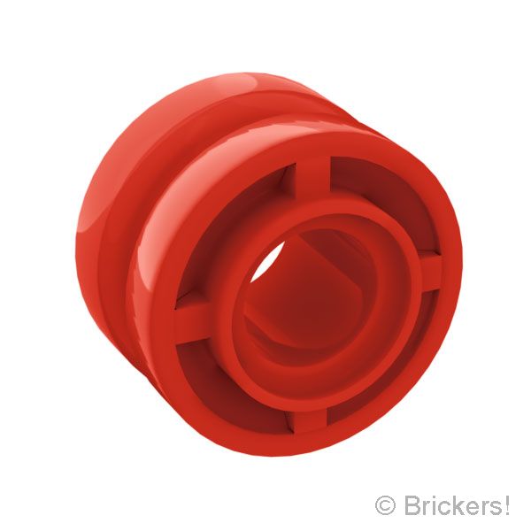 LEGO® パーツ 6467942 ホイール 11mm x 6mm - 4スポーク / ピンホール：[Red / レッド] 42610-021 