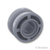 ホイール 11mm x 8mm - 4スポーク / ピンホール：[Light Bluish Gray / グレー]