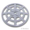 ディッシュ 6 x 6 - レーダーアンテナ：[Light Bluish Gray / グレー]