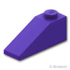 スロープ 33° 3 x 1：[Dark Purple / ダークパープル]