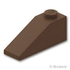 スロープ 33° 3 x 1：[Dark Brown / ダークブラウン]
