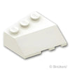 ウェッジ 3 x 3 - スロープ 左：[White / ホワイト]