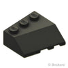 ウェッジ 3 x 3 - スロープ 左：[Black / ブラック]