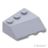 ウェッジ 3 x 3 - スロープ 左：[Light Bluish Gray / グレー]